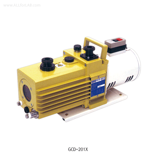 Ulvac® Anti-corrosive Vacuum Pump, GCD-series, 6.7×10 - 2 Pa, 60~240 Lit/minWith Two-Stage, Direct Drive & Oil Sealed Rotary-type, 내부식성 정밀형 진공펌프, 직결형