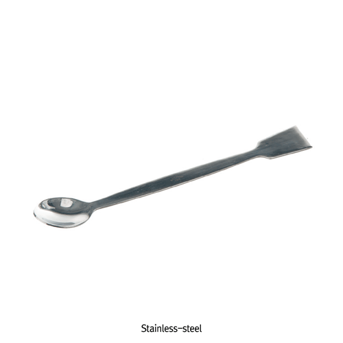 Bochem® High-grade Heavy-duty Spoon-Spatula, with Flat-stem, L120~500mmNon-magnetic 18/10 Stainless-steel & Titan, [ Germany-made ] , 고품질 비자성 중량 스푼-스패츌러