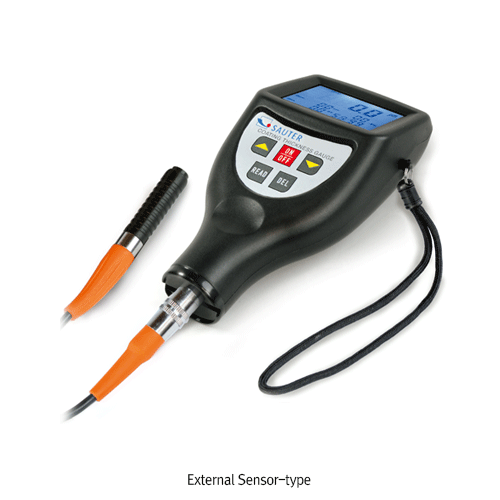 SAUTER® Premium Digital Coating Thickness Gauge, F/N Combination Measurement, 0~1250μmIdeal for Paint Coating and Lacquer Coating, with Scan Mode & Internal Memory up to 99 Values, 다기능 도막두께 측정기