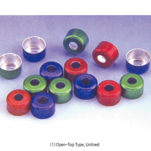 Wheaton® Un-Lined Aluminum Seals, ASTM·FDA·USP·ISO알루미늄-씰, 셉타/스토퍼는 별도