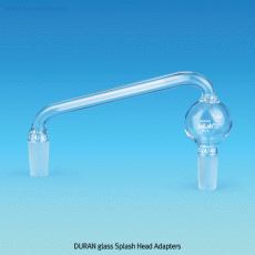 Splash Head Adapter, for Vertical Distillation with ASTM & DIN JointsIdeal for Kjeldahl Apparatus, Custom-Made Available, 킬달 트랩 어댑터