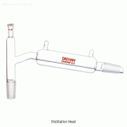 Distillation Head, with Condenser, with ASTM & DIN Joints, 냉각기부 증류 헤드