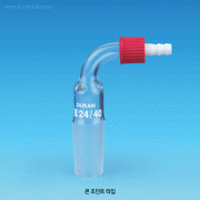 ASTM & DIN Joint Adapter, with Detachable GL14 PP Screw Connector KitWith Hose Connecting PP Tube od Φ8mm, 140℃, 안전 스크류 커넥션 어댑터, Hose 연결용