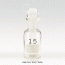 Wheaton® Premium B.O.D. Bottle, with Bar-coded & Numbered, ASTM·EPA·USPWith White Marking Area & Glass “Robotic” Stopper, The Best B.O.D. 바틀