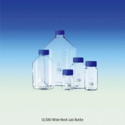 DURAN® GLS 80 Multi-function Wide Neck Glass Bottle, 250~50,000㎖Borosilicate Glass α3.3, with Graduation & id. Φ80mm Screwcap, GLS80 광구 다용도 랩 바틀