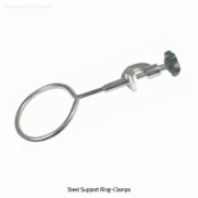 SciLab® Stainless-steel Support Ring-Clamp, Φ50~Φ90mmIdeal for Various Funnel &c., <Korea-made>, 홀딩 링-클램프