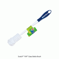 3M® Scotch® “499” Glass Bottle Brush, for glass, with Easy Grip Rubber HandleIdeal for Cleaning Bottom & Shoulders of Bottles, 유리병 세척 브러쉬, 솔타입