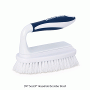 3M® Scotch® Household Scrubber Brush, with Easy Grip Rubber HandleVarious Purposes, Ideal for Cleaning Surface, 세척 강력 브러쉬