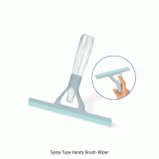 Spray Type Handy Brush·Wiper, with PET Spray Bottle & Handle, ConvenientIdeal for Cleaning Window & Glass, Multifunction, 스프레이 창유리닦이용 핸디 브러쉬·와이퍼
