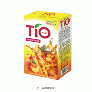 TiOTM Ice Tea, Peach·Lemon, Fruit Powder & Black Tea, with Xylose SugarNon-Caramel Color, Soluble in Cold Water, 아이스티, 복숭아맛 & 레몬맛