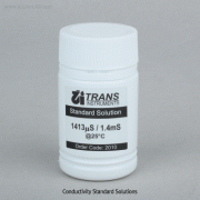 Trans® 90㎖ Conductivity Standard Solution, 전도도 표준 용액