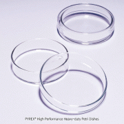 PYREX® High Performance Heavy-duty Petri Dishes, Φ60~150mmMade of Boro-glass 3.3, DIN, Autoclavable, 고품질 페트리디쉬