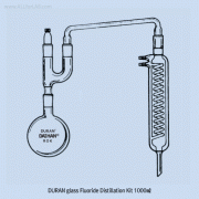 SciLab DURAN glass Fluoride Distillation Kit, 1,000㎖In Accordance with Water Quality Standard, ES05351.2a·ASTM·EPA, 불소화물 증류장치