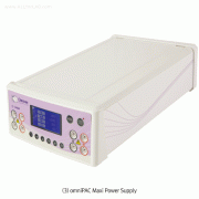 Cleaver® omniPACTM Power Supply, EN-61010-1, CE, for Electrophoresis System, Up to 500V, 3,000mA, 300WWith Safety Alarm Function, Small Footprint, Compact, Easy Set-up, <UK-made>, 전기영동 전원공급장치