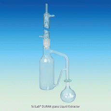 SciLab® DURAN glass Liquid Extractor Set, Heavier than waterIn Accordance with EPA, 액상 추출 장치, 물보다 무거운 액상용