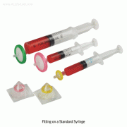 Biofil® Syringe Driven Filter, Sterilized Individually Package & Non-Sterilized Bulk Package, Available with 5 Membrane-typesWith PP Housing, Non-pyrogenic Quality Traceable, Multi-used for Membrane, 멸균 & 비멸균 시린지 필터