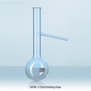 DURAN® 100·125·150㎖ Premium ASTM Distilling FlaskMade of Borosilicate Glass 3.3, ASTM E 133, ASTM 증류 플라스크