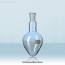 DURAN glass Joint Flask, Pear-Shaped, with ASTM or DIN Joint, 5~250㎖<Made by SciLab Korea>, 부 피어 타입 플라스크