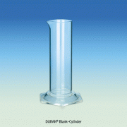DURAN® Blank-Cylinder, Hexagonal-base, 100~500㎖Ideal for Gas Washing Bottles, Boro-glass 3.3, 반제품, 가스 세척병 제조용