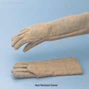 Heat Resistant Glove, Length 450 & 350mm, Flexible, 500℃Made of Aramid Combined Heat Resistant Felt COP301, 내열방재장갑