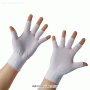 Half-Finger Inner Glove, Nylon, White Color, 보조 장갑