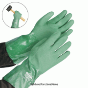 High Level Functional Glove, NBR Palm Coated, Prevent for Abration & Scratch, Reusable, L300mmOil & Water Resistant, Durability, Anti-slip, Comfortable Grip, Multi-use, 공업용 NBR코팅 장갑