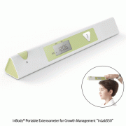 InBody® Portable Extensometer for Growth Management “InLabS50”, 50.0~200.0cm ±0.5cm, Measuring Time 1secUsed with Growth and Development Management Apps “InKids”, LCD Display, <Korea-made>, 휴대용 신장계, 성장관리 어플지원