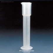 VITLAB® PP Hydrometer Cylinder, B-class, 500㎖With Raised Scale, Autoclavable, 125/140℃, PP 비중 실린더
