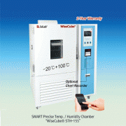 SciLab® SMART Precise Temp/Humidity Chamber “WiseCube® STH”, 155·305·420·800 LitWith Smart-LabTM, Auto Supplement Water Tank, Touch-Screen LCD, CFC-Free, -20℃ to 100 ℃, up to 98% RH, 스마트 항온항습기