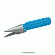 Bochem® Cork Borer Sharpener, for All Bores Size Φ5~Φ26mmWith Plastic Large Handle, Stainless-steel #430, 콜크 보러 샤프너