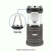 Buffalo® Portable Iron Lantern, Portability, 2-Step Brightness Control, 120×220mm200 Lumen, 15 Hours, 3 Side LED Light, Minimal Size, 아이언 랜턴
