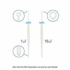 Wisd Steriled ABS Disposable Inoculating Loop/Needle, Flexible, 1 & 10㎕Packed in Peel to Open Paper/Plastic, 멸균 플라스틱 접종루프 겸 니들