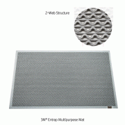3M® Entrap Multipurpose Mat, PVC, Z-Web Structure, Durability, Excellent for Removing Dust / MoistureIdeal for Bathroom·Pool·Locker and other Wet Areas, Non-Slip, Washable, 욕실용 매트