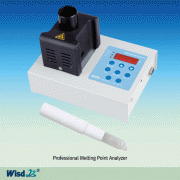 Wisd Professional Melting Point Analyzer “MP360D”, Up to +400℃ ±0.5℃, Two Heating SpeedsSimultaneous Measurement of 2 Samples, Internal Cooling Fan, 융점 측정기, 2 샘플 동시측정, 급속 냉각