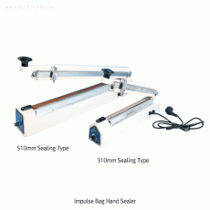 Lovero® Impulse Bag Hand Sealer, with Cutter, up to 310 & 510mm SealingWith Sealing-width 2mm, Good for PE·PP Packing Roll, 수동 비닐접착기