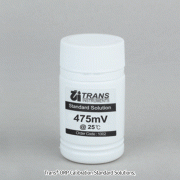 Trans® Reference Electrolyte, 3M KCl Solution, 90㎖For pH Electrode Storage, Conformance to the NIST, Colorless, pH 표준 전해 용액