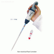 Witeg® Pipette Controller, Non-electrical Pipette Filling, WITO®, 0.1~100㎖With Replacement Filter, Lightweight, <Germany-made>, 피펫 컨트롤러, 편리형