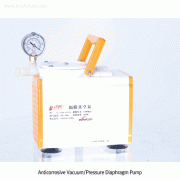 TJV® Anticorrosive Vacuum/Pressure Diaphragm Pump, “GM-series”, Oil-freeIdeal for Multi-purpose, 200/50mbar, 20~120Lit/min, 내부식성 다이어프램 펌프