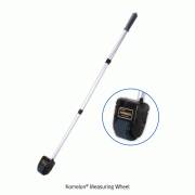 Komelon® Measuring Wheel, with 5 Digit Counter Reads 1cm ~ Up to 1,000mWith Φ5.1cm wheel, Telescoping Handle with Comfortable Grip, 휠메져