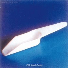 Cowie® PTFE Sample Scoop, Totally Chemical Inert, L140mmExcellent for Chemical and Corrosion resistance, -200℃+280℃, <UK-made>, PTFE 시료 스쿠프