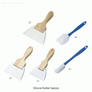 Silicone Rubber Spatula/Scraper, Ideal for Sensitive WorkDurability, Protect Sample, 실리콘 고무 스패츌러/스크래퍼