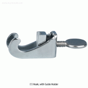SciLab® Hook/Square Connector, for Clamps & Lab-FramesSuitable for Φ12.7mm Pipe & Rod, 훅/4각 커넥터