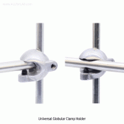 Universal Globular Connector, Cast-Aluminium, Grip Capa. Φ12/13mm만능 구형 클램프 홀더