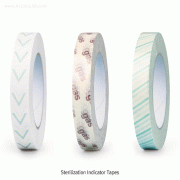 Sterilization Indicator Tape, w19mm×L50m/Roll For Dry-Heat, EO-Gas, and Steam Sterile(Autoclaving), 멸균 감지 테이프