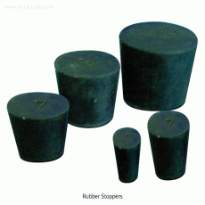 SciLab® Rubber and Silicone Stopper, Φ11~Φ110mm고무 마개(흑색)와 실리콘 마개