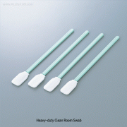 Heavy-duty Clean Room Swab, Polyester-Tip, Length 127.5mmWith PP-Handle, 크린룸용 강력 멸균 면봉