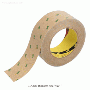 3M® 10~50mm×50m Adhesive Transfer Tape, Doubleside, 0.05 & 0.13mm-thick.“9471” & “9472” for Plastics, Rubbers, High-Low Surface Energy, Clear, 다용도 전사(무기재)양면 테이프