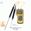 DAIHAN® Portable Digital 2-Channel Thermocouple Thermometer, K·J·E·R·T·N·S-Type Probe AcceptableWith △T=T1-T2·Max-Min·Avg Memory, Without Probe, -200℃+1370℃, 0.1 Divi., 휴대용 2채널 디지털 온도계