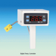Digital Temp Controller / Displayer for K-type ProbesWith Female Minisocket for Miniplug, -50℃+400℃, 디지털 온도측정 / 조절계