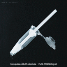 Disposable Homogenizer Set of 1.5 & 2㎖ Microtube & PestleWith PP Microtube & POM Pestle, 일회용 마이크로 튜브 호모게나이저